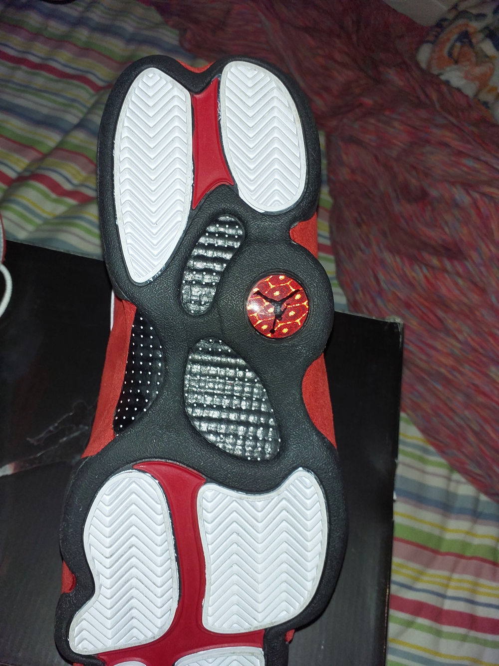 Nike Air Jordan 13 Retro White/Black Varsity Red CHICAGO 2010 - Picture 15 of 16